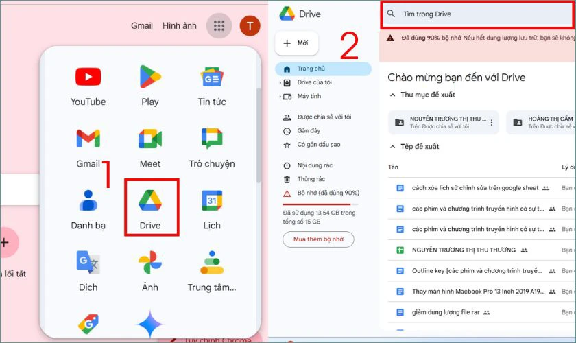 Cách xóa lịch sử chỉnh sửa trên Google Sheet bằng thao tác trên Drive