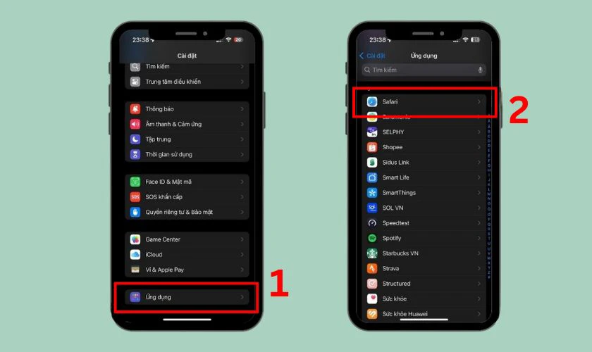 Cách xóa toàn bộ lịch sử Safari trên iOS 26 nhanh chóng
