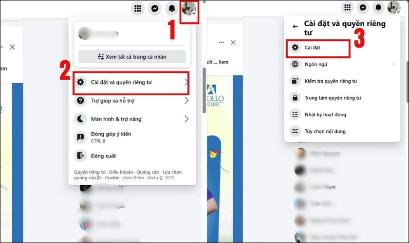 Cách xóa tài khoản Facebook vĩnh viễn trên máy tính