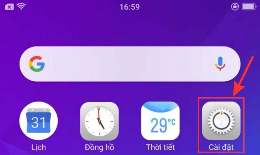 Cách xóa tài khoản Google trên điện thoại OPPO