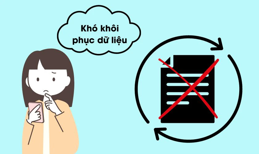 Khi xóa tài khoản Google, bạn sẽ có nguy cơ mất dữ liệu quan trọng