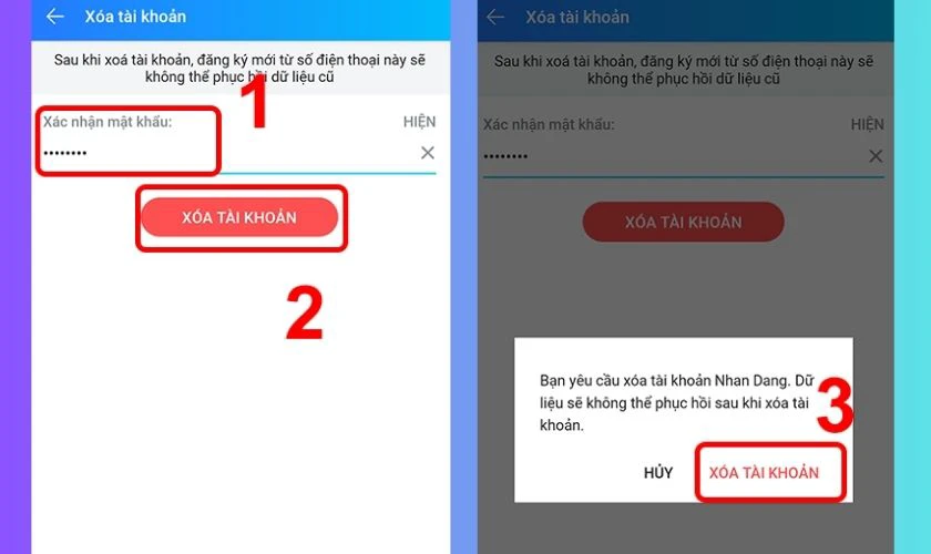 Cách xóa tài khoản Zalo vĩnh viễn trên điện thoại