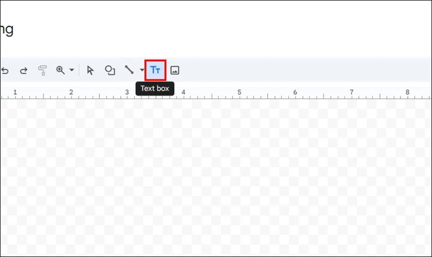Chọn Text Box và vẽ một hộp văn bản trên trang