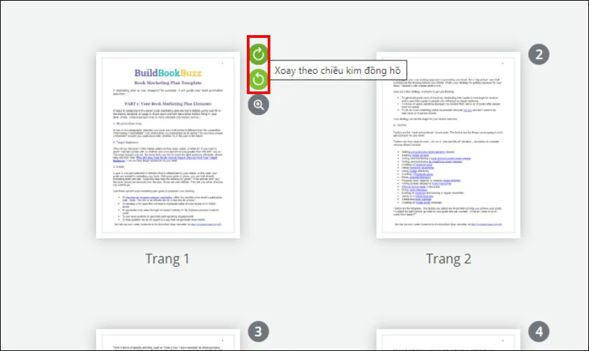 Cách xoay 1 trang trong PDF dễ dàng, tiện lợi