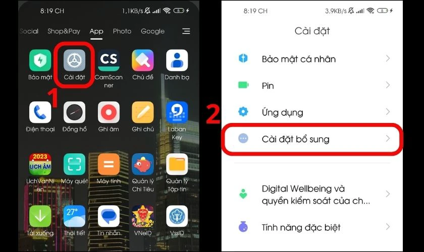 Hướng dẫn cài đặt bàn phím Xiaomi với Laban Key