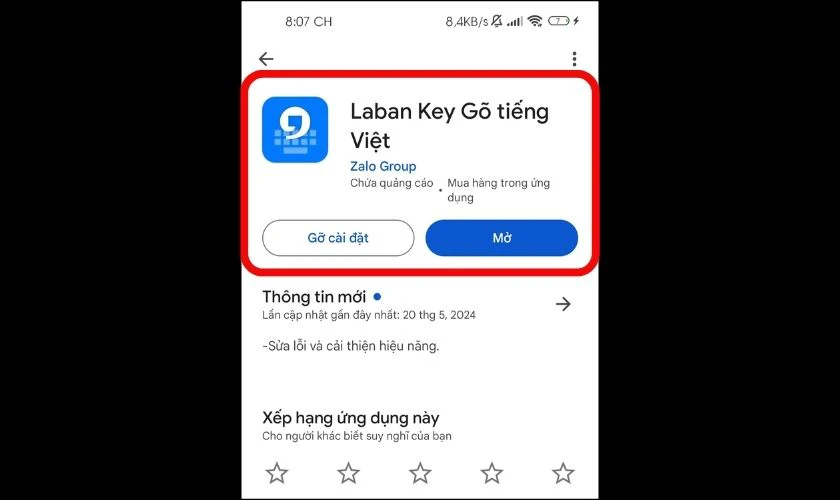 Tải Laban Key Gõ tiếng Việt từ Google Play