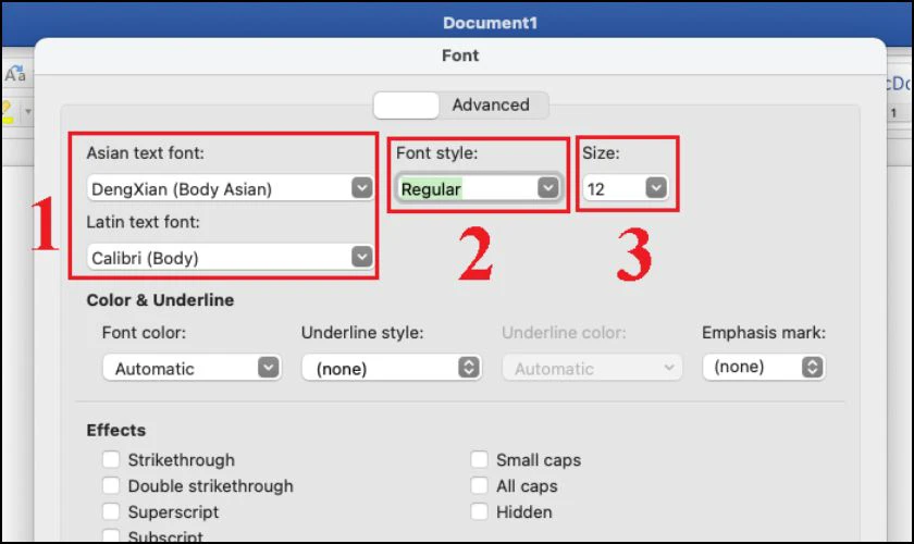Cách cài Font mặc định cho Word với MacOS hiệu quả