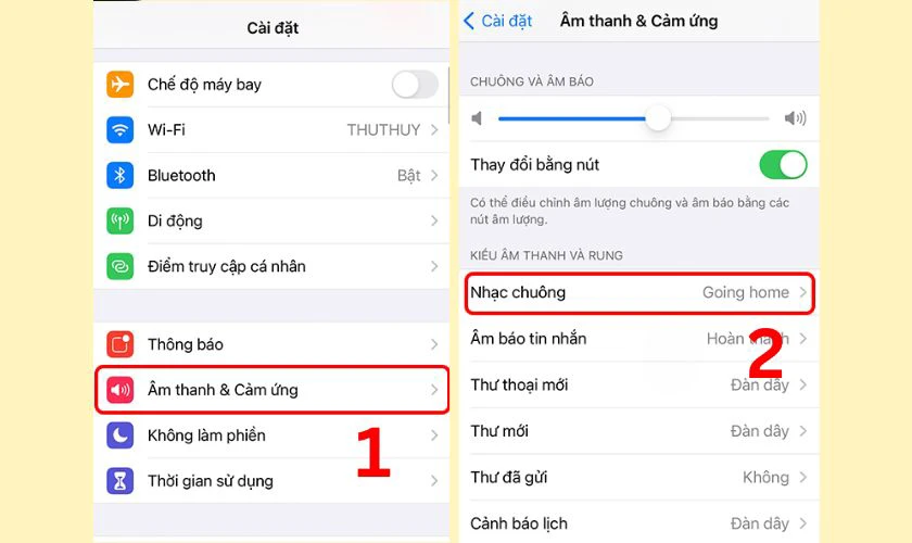 Cách xóa hoặc thay đổi nhạc chuông trên iPhone 12 Pro Max