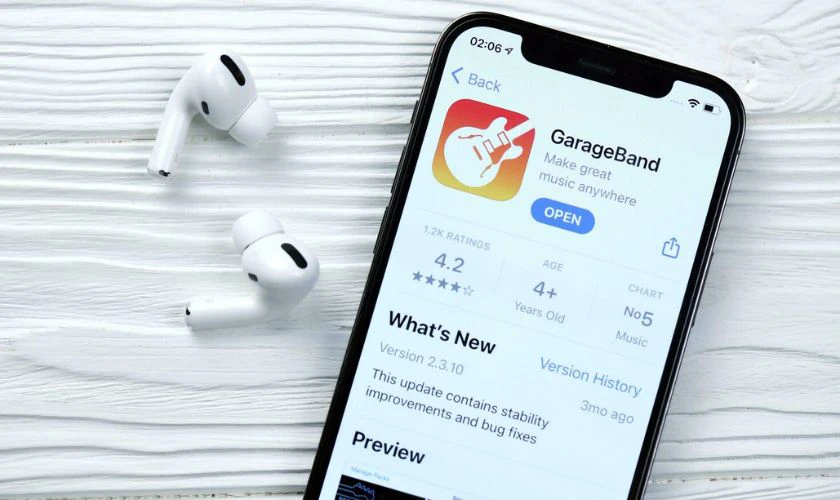 Cài đặt nhạc chuông trên iPhone 12 Pro Max bằng GarageBand
