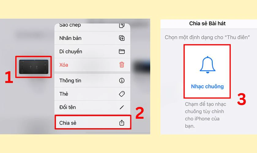 Đặt nhạc chuông