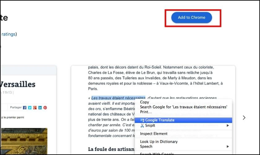 Cài Google Dịch cho Chrome đơn giản nhất