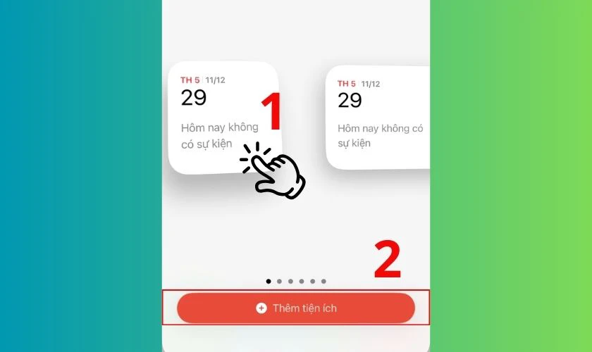 Cách ghim lịch âm lên màn hình khóa iPhone iOS 26.3