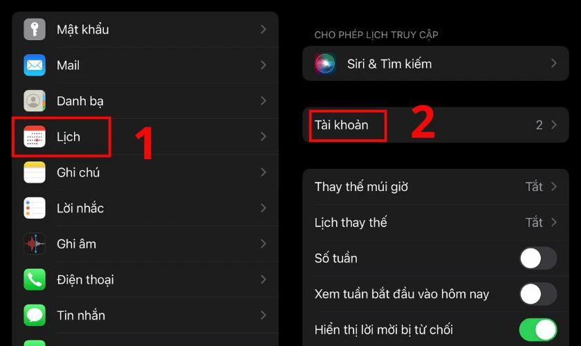 Đồng bộ hóa trên iPhone iOS 18.7