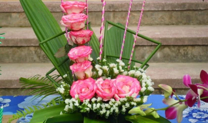 Mẫu hoa Nhà giáo Việt Nam đơn giản ý nghĩa