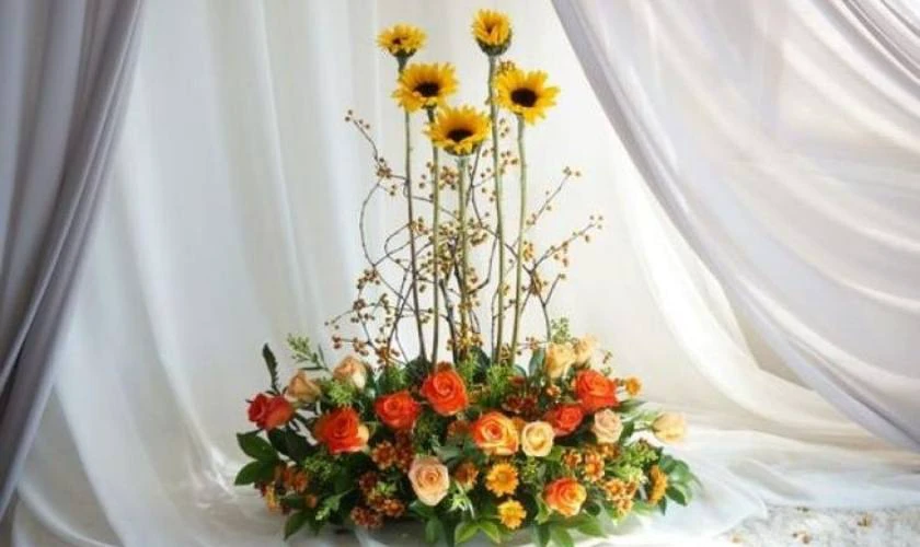 Cắm hoa 20/11 chủ đề Chắp cánh ước mơ độc đáo