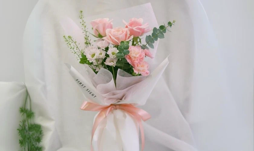 Bó hoa hồng siêu xinh dành tặng cô ngày Nhà giáo Việt Nam