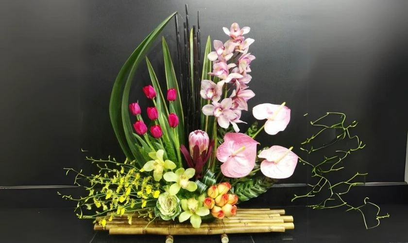 Mẫu bình hoa đẹp tặng thầy cô 20/11
