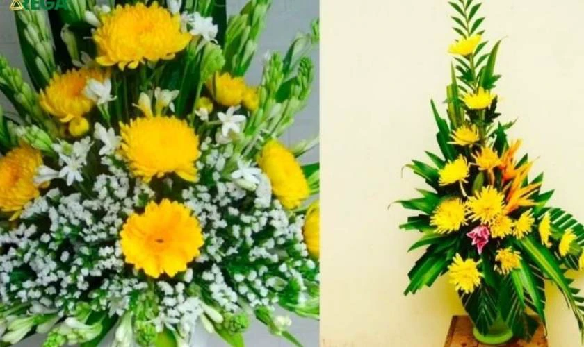 Cách Cắm Hoa Cúc Bàn Thờ Ngày Tết