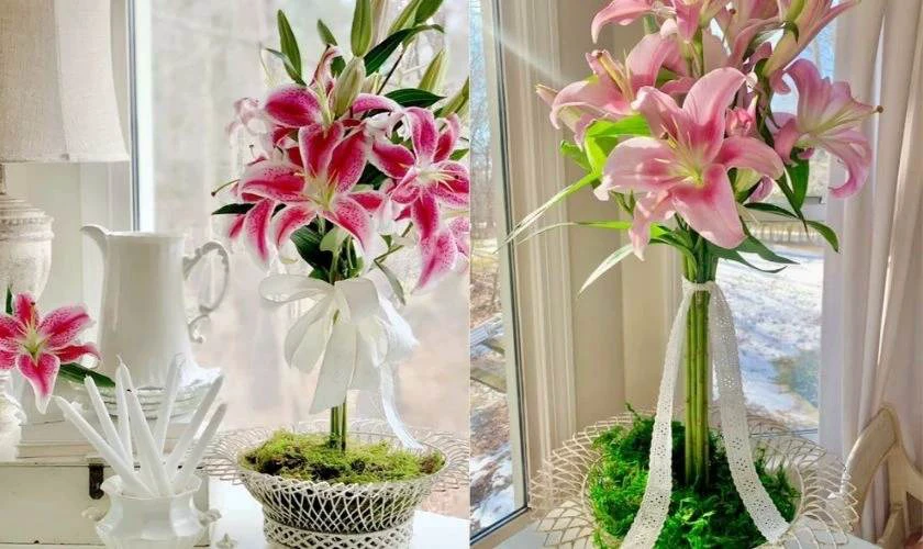 Cách Cắm Hoa Ly Bàn Thờ Ngày Tết