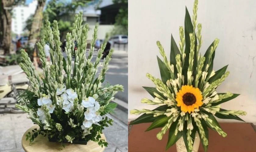 Cách Cắm Hoa Huệ Trắng Bàn Thờ Ngày Tết