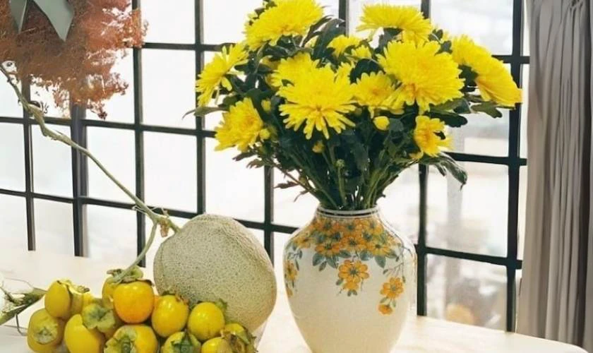 Cách Cắm Hoa Cúc Bàn Thờ Ngày Tết Trang Nghiêm