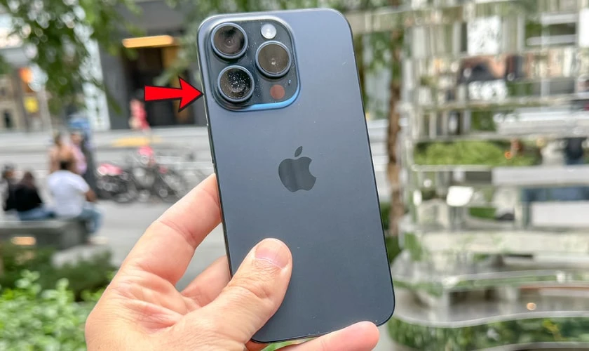 Camera iPhone bị mờ