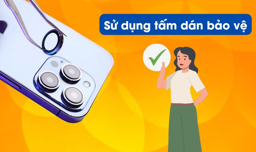 Mẹo hạn chế camera iPhone bị đốm mờ, đốm đen, đốm tím