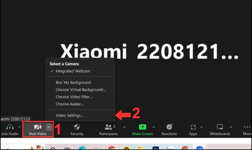 Hướng dẫn cách sửa lại camera laptop bị đảo ngược trên app Zoom