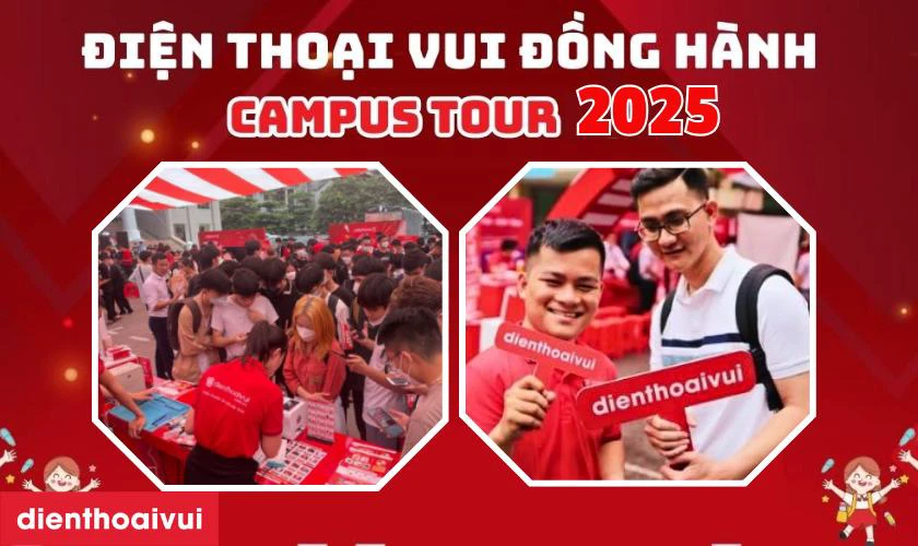 Campus tour là gì? Campus Tour 2025 khi nào diễn ra?