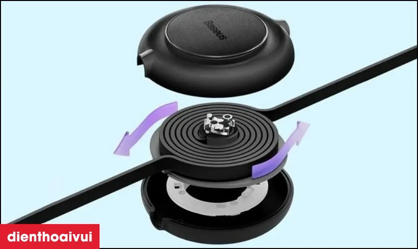 Điểm nổi bật của cáp Baseus Bright Mirror 2 Series Retractable 3 in 1 USB to M+L+C 3.5A dài 1.1m chi tiết