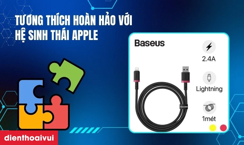Tương thích hoàn hảo với hệ sinh thái Apple    