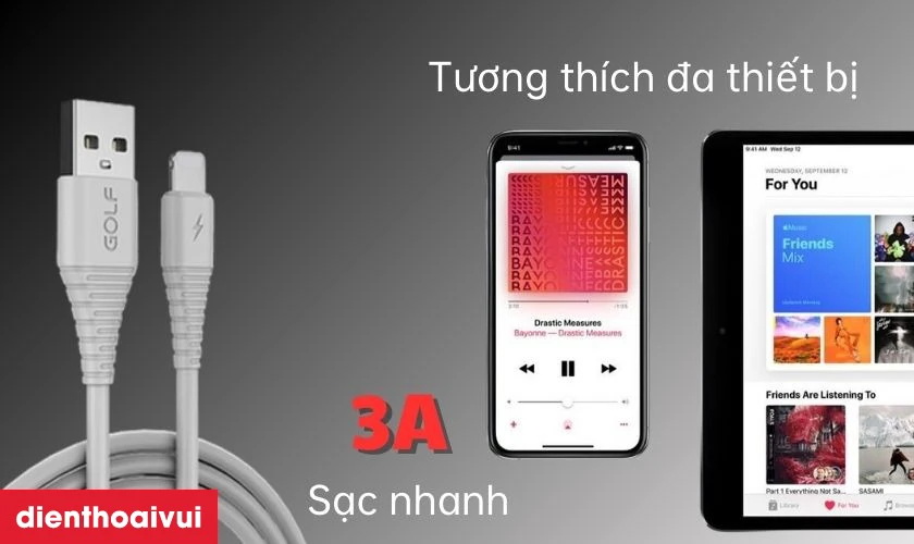 Khả năng sạc nhanh ấn tượng