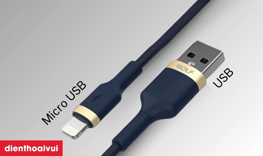 Đầu micro USB, truyền tải năng lượng cực nhanh