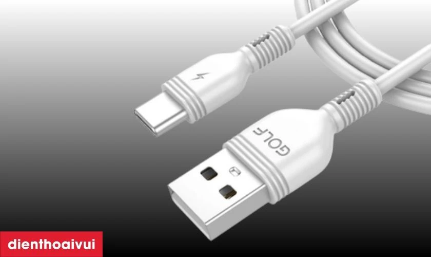 Chiều dài 1 mét, vỏ chất liệu PVC, chống rối và chống gãy