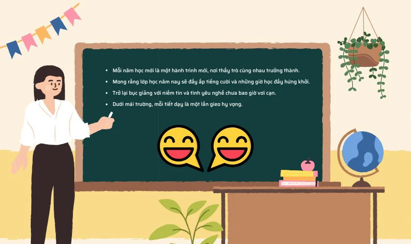 STT khai giảng năm học mới 2025 - 2026 dành cho giáo viên