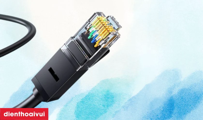 Đầu cáp đúc chống gãy, phù hợp cho modem, router, máy tính, Smart TV