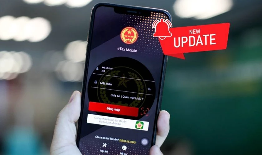 Lưu &yacute; khi cập nhật CCCD tr&ecirc;n eTax Mobile