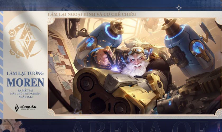 Cách Cập Nhật Liên Quân 2026 Tân Niên Khởi Thế Cập Nhật Liên Quân 2026 - Làm Lại Tướng Moren