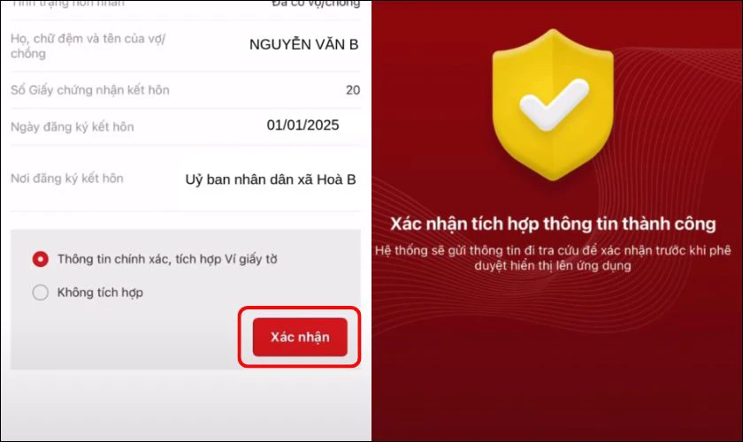 Gửi yêu cầu tích hợp nếu thấy thông tin đã chính xác