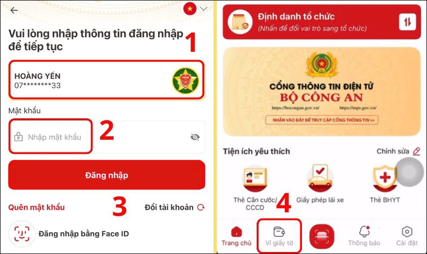 Cách xem tình trạng hôn nhân trên VNeID