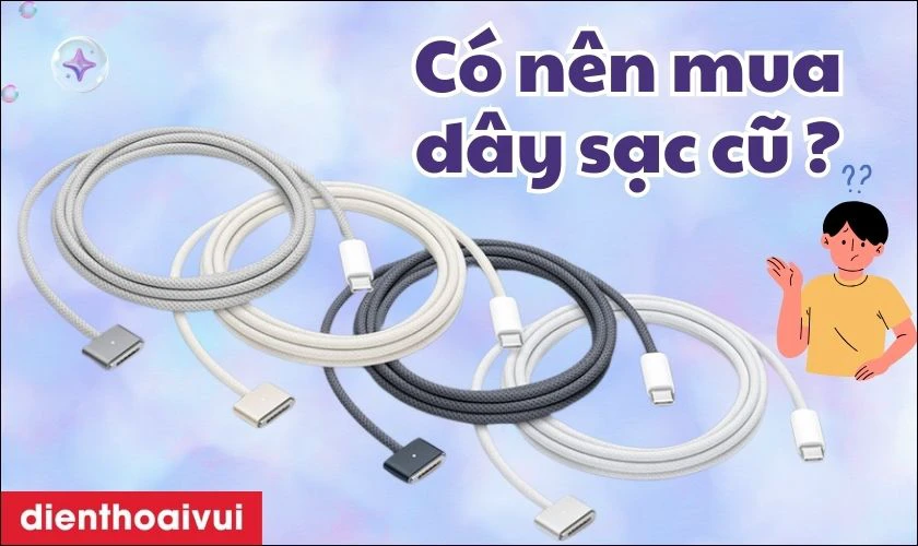 Có nên mua dây cáp sạc cũ giá rẻ hay không?