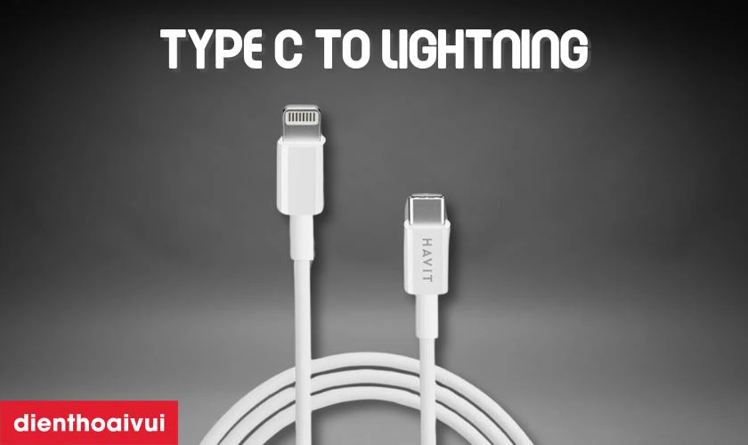 Type C to Lightning