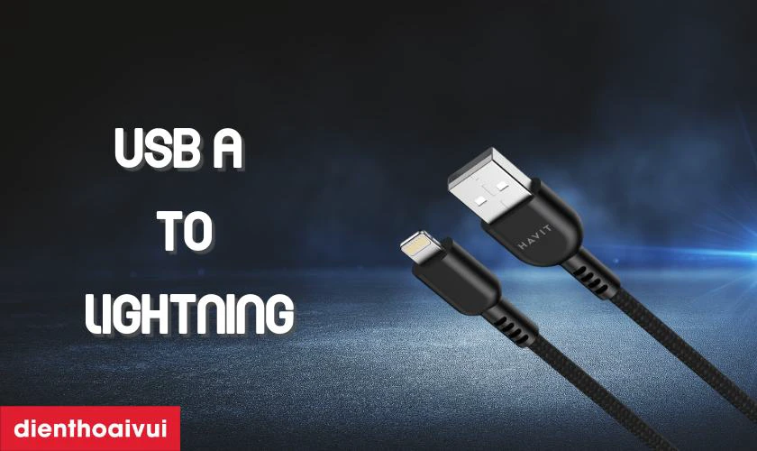USB A to Lightning
