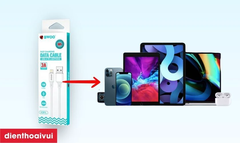 Tương thích rộng rãi với thiết bị Apple