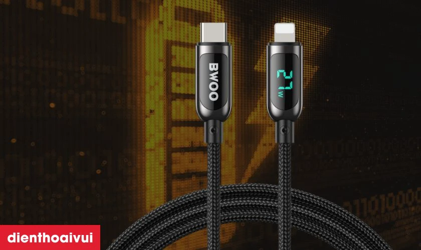 Đầu nối Type-C to Lightning chuẩn MFi
