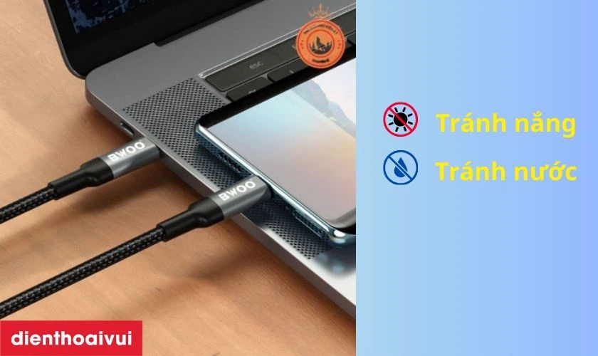 ảo quản trong môi trường khô ráo, tránh khu vực có nhiệt độ quá cao