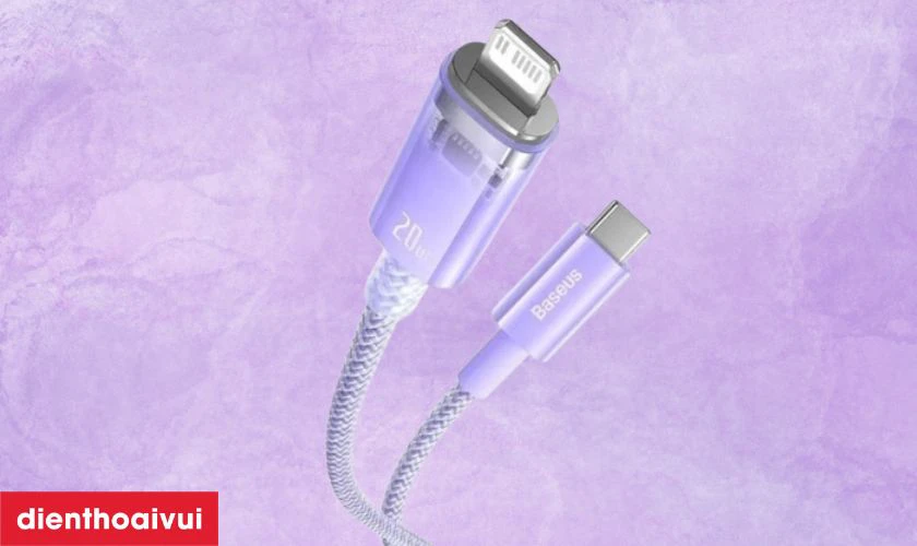 Hỗ trợ sạc nhanh Power Delivery 20W