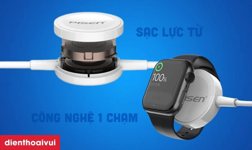 Sạc lực từ an toàn cho thiết bị