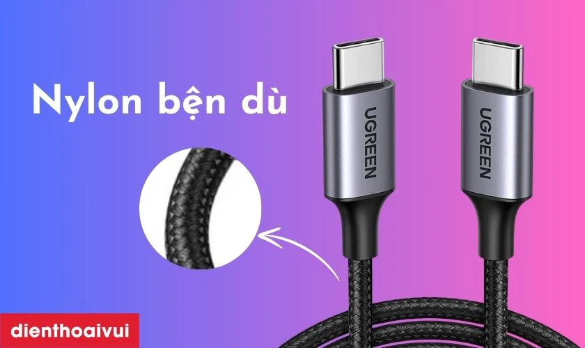 Chiều dài 1m và chất liệu bọc vải, dù chắc chắn
