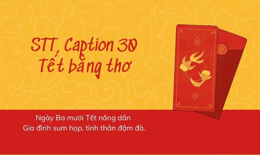 Thơ đăng 30 Tết hay không nên bỏ lỡ